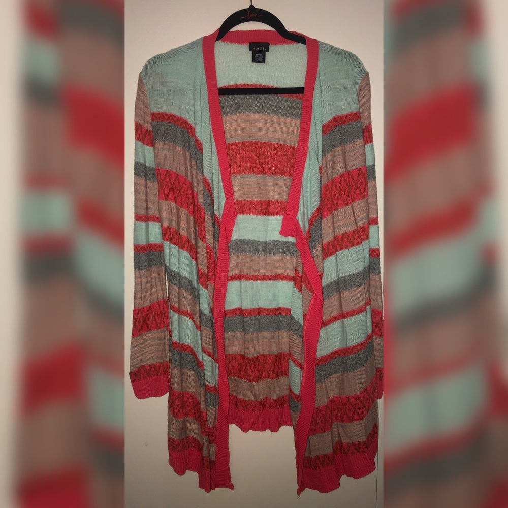 Striped Cardigan
